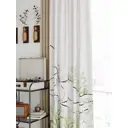 Комплект штор Helga Базовая коллекция HH544077 на шторной ленте 250x150 см цвет белый, зеленый