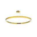 Люстра подвесная светодиодная Lightona 1006r 50 м² нейтральный белый свет цвет латунь