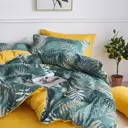 Комплект постельного белья Tango Dream fly Семейный полисатин семейный наволочки 70 x 70- 2 шт цвет зелено-желтый