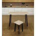 Кухонный стол Diko Loft Delight Dining 120х70х75 см цвет дуб серый крафт