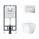 Комплект инсталляция с унитазом Grohe I012710.023139703000 цвет белый