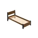 Кровать Solarius Мишка орто основание mkr-obiv-rs9-ser80-190-orto 90 x 80 x 200 см дерево цвет коричневый/антрацит