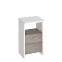 Тумба офисная 2 ящика ТЯЛ БЕН 40x50x64 см ЛДСП цвет белый