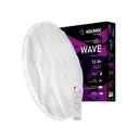 Светильник настенно-потолочный светодиодный Космос Kswave55w с пультом управления 25 м² регулируемый белый свет цвет белый