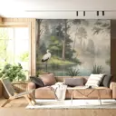 Фотообои флизелиновые Urban Style Лесное озеро UST5842, 200x180 см