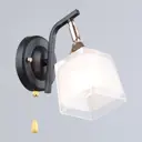 Настенный светильник ReLuce 06404-0.2-01 bk+fgd цвет черный