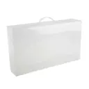 Коробка для обуви Handy home 15x30x52 см пластик цвет прозрачный 4 шт.