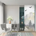 Фотообои флизелиновые Urban Style Птицы над горами UST1811, 100x270 см