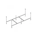 Каркас для ванны AM.PM X-Joy W88A-170-070W-R 170x70 см