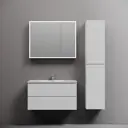 Тумба под раковину Sancos Folk Bianco FL90W подвесная