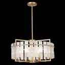 Светильник подвесной St luce Sl1632.203.06 6 ламп 18 м² цвет шампань