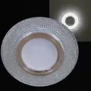Светильник точечный встраиваемый Reluce 14350-9.0-001ld mr16xled3w wt под отверстие 65 мм GU5.3 цвет хром