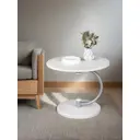 Стол круглый Мебелик 60x60x49 см белый