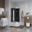 Душевая кабина Niagara Eco E90/70/40L/TN 90x70x215 ассиметричный 40 см