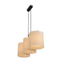 Светильник подвесной Vitaluce V2881-1_3s 3 лампы 6 м² цвет бежевый