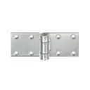 Петля широкая французская extra-прочная Vormann 130x50х4 мм оцинкованная латунный штифт 2 шт.