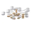 Люстра потолочная светодиодная Lumion Comfi 8196/10c 18 м² нейтральный белый свет цвет белый