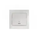 Розетка RJ45 встраиваемая Lezard MIRA 701-0202-141, цвет белый