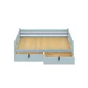 Кровать Solarius Tahta140-190gol-full-2yash 150 x 63 x 200 см сосна цвет голубой