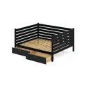 Кровать Solarius Tahta-spin140-200ser-2yash 150 x 101 x 210 см сосна цвет серый