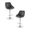 Барный стул Dobrin Logan lm-5007 45.5x106x48 см цвет черный 2 шт