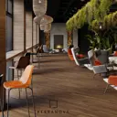 Керамогранит Kerranova Alleya K-2104/SR/200x1200 20x120см цвет коричневый: обычный