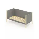 Кровать Solarius Тахта реечное основание svetser100-200van 110 x 101 x 210 см дерево цвет светло-серый, ванильный