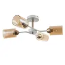 Люстра на штанге Escada Vertigo 1131--4p white--gold 4 лампы 12 м² цвет белый