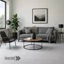 Керамогранит Grasaro Granella G-42/MR/600x600 60x60см цвет черно-белый