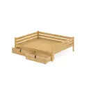 Кровать Solarius Tahta160-190-full-2yash 170 x 63 x 200 см сосна цвет бежевый