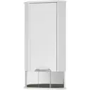 Шкаф подвесной для ванны Aquanet Глория 35 L цвет белый
