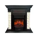 Каминокомплект Realflame Bilbao STD EUG AO-215 с очагом Majestic Lux BL 1500Вт орех фактурный