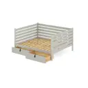 Кровать Solarius Tahta-spin160-200plat-2yash 170 x 101 x 210 см сосна цвет бежевый