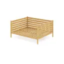 Кровать Solarius Tahta-spin120-160net 130 x 101 x 170 см сосна цвет бежевый