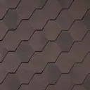 Гибкая черепица Quiet Tile Rombica 3м² цвет коричневый
