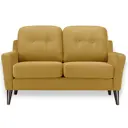 Диван Ramart design Руфус 80621073 140x90x95 см велюр цвет жёлтый/золотой