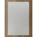Ковер Ozkaplan Karpet Sofia 0E421A White-White М 140x200 см полиэстер