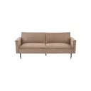 Диван прямой Stool group Кассель vd-cassel-cl-cream 203x85x94 см велюр цвет велюр рельефный бежевый