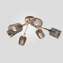 Люстра потолочная Imex Md.4536 Imx_md.4536-6-s_ab 6 ламп 14.14 м² цвет бронза/черный