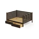 Кровать Solarius Tahta-spin160-200ven-2yash 170 x 101 x 210 см сосна цвет коричневый