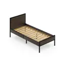 Кровать Solarius Komp100loft-ven-black 105 x 89 x 206 см сосна цвет черный