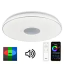 Потолочный светильник светодиодный Citilux Light & Music CL703M101 25 м² цвет белый
