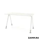 Письменный стол ПС-26790.70x140:AA.25/04-01 Zamm Тандем (Тип 1) 140x75x70 см Металл цвет белый
