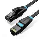 Патч-корд Vention прямой UTP cat.6 RJ45 3 м плоский черный IBJBI