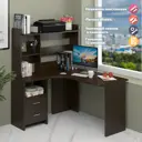 Стол Мэрдэс СКЛ-Угл130+НКЛ-120 В ЛЕВ 120x152x130 см лдсп цвет венге