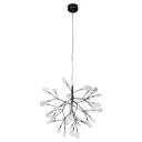 Светильник подвесной Crystal Lux 236_1690 36 ламп 45 м² цвет черный