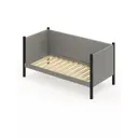 Кровать Solarius Тахта реечное основание svetser90-190ser 100 x 101 x 200 см дерево цвет светло-серый, антрацит