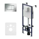 Комплект инсталляция с унитазом Damixa DX46.IS40251.1700 цвет белый
