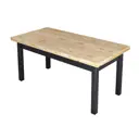 Журнальный столик прямоугольный Solarius 80x110x46 см бежевый 601-10693
