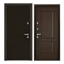Входная дверь Torex Village advanced левый 205x95см цвет букле коричневый/дуб коньяк